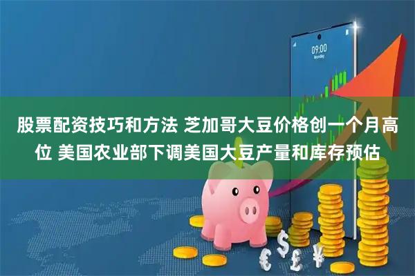 股票配资技巧和方法 芝加哥大豆价格创一个月高位 美国农业部下调美国大豆产量和库存预估